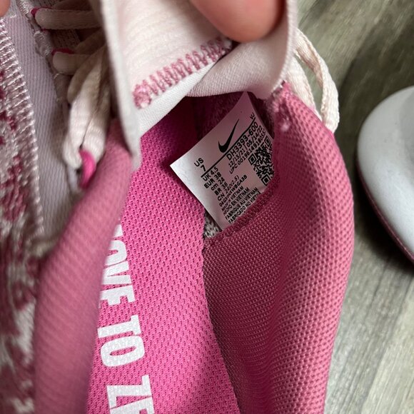 Nike Athletic Superrep Go 3 Flyknit Next Nature Shoes Desert Pink NWT Size 7 - Picture 9 of 10